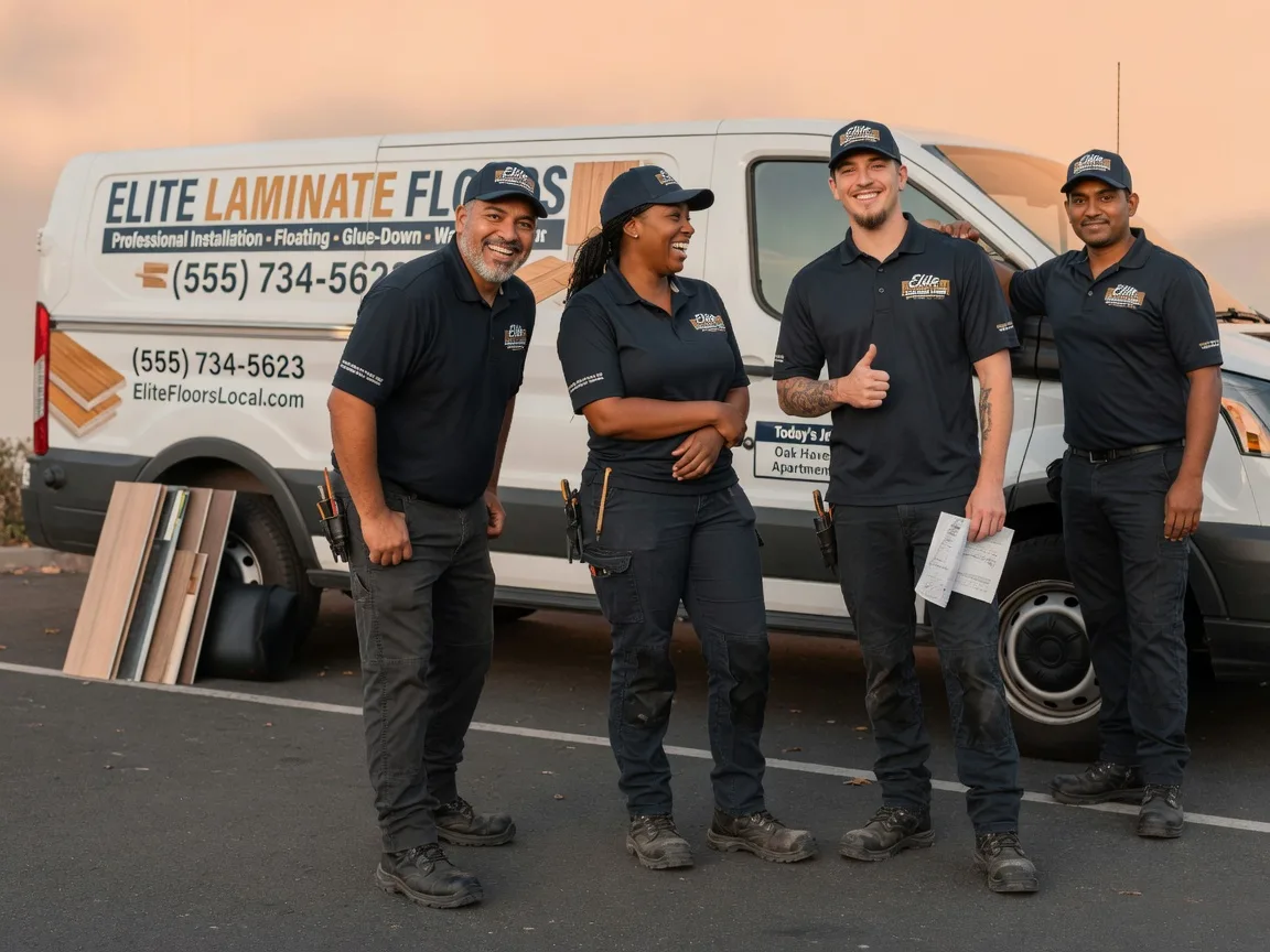 Laminate flooring installation company in Corwith, IA